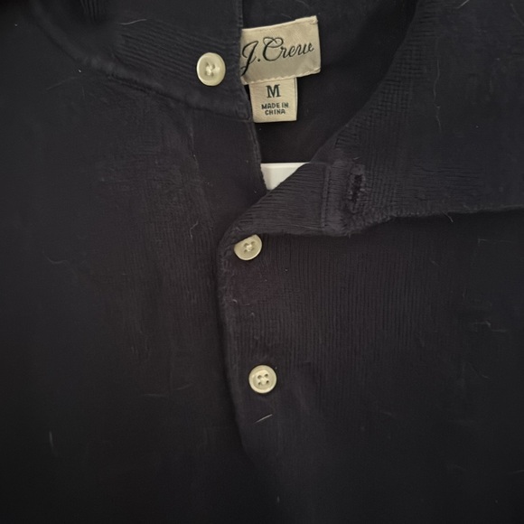 J. Crew navy knitted polo - Picture 6 of 7